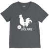 cock rides funny V-Neck Tee
