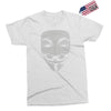 v for vendetta mask guy fawkes cool girls womens cotton t shirt dw01 Exclusive T-shirt