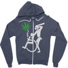 police brutality 100% cotton Zipper Hoodie