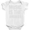 music is the answer Baby Onesie