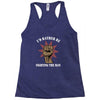 id rather be fighting the man Racerback Tank
