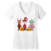 Hallowentown Lock Shock And Barrell Women's V-Neck T-Shirt