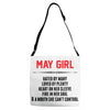 May Girl Hated By Many Adjustable Strap Totes