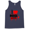 i love house music t shirt men logo3 new t shirt clothing design men Tank Top