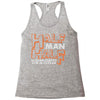 half man , half komodo dragon Racerback Tank