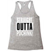 pubg - straight outta pochinki Racerback Tank