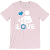 portal true love   aperture lab video gamer teleport online pc goal te T-Shirt