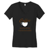 coffee required Women's V-Neck T-Shirt