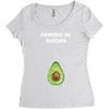 Powered By Avocado Women's Triblend Scoop T-shirt