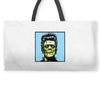 frankenstein pop art Weekender Totes