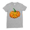 pumpkin pi Ladies Fitted T-Shirt