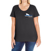 Cool Shark Ladies Curvy T-Shirt