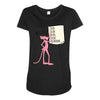 pink panther list Maternity Scoop Neck T-shirt