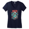 off the wall Women's V-Neck T-Shirt