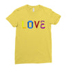 love Ladies Fitted T-Shirt
