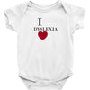 i dyslexia Baby Onesie