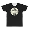 I Love You To The Moon And Back All Over Men's T-shirt
