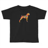 boxer flower Toddler T-shirt