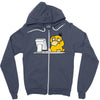 computer psy Zipper Hoodie