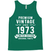 Premium Vintage Since 1973 Limited Edition Original Parts Tank Top