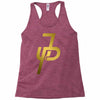 jake paul gold Racerback Tank