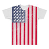 t-rex vintage american flag All Over Men's T-shirt