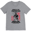 Sorry If My Patriotism Offends You V-Neck Tee