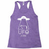 ufo zone 2 Racerback Tank