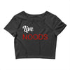 live noods Crop Top