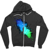 the birthplace of inspiration Zipper Hoodie