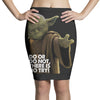 Yoda Do Or Do Not T-Shirt Pencil Skirts