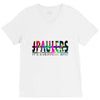 jake paulers colorful V-Neck Tee
