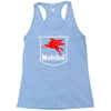 mobil oil vintage logo Racerback Tank