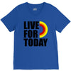 live for today V-Neck Tee
