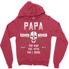 Papa The Man The Myth The Legend Zipper Hoodie