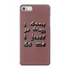 i don't do drugs tie dye iPhone 7 Case