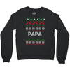 ugly christmas papa Crewneck Sweatshirt