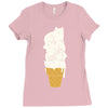 meowlting Ladies Fitted T-Shirt