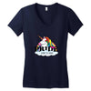 Pride Love is Love Women's V-Neck T-Shirt