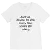 still talking light V-Neck Tee