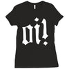 oi punk rock top long sleeve,,,, Ladies Fitted T-Shirt