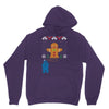 cookie monster gingerbread man ugly christmas sweater Unisex Hoodie