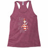 hiding in the dark Racerback Tank