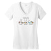 crafting Women's V-Neck T-Shirt