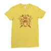 elemental force   fire Ladies Fitted T-Shirt