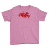 akira inspired bike motorbike Youth Tee