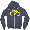 check engine light Zipper Hoodie