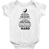 We Choose to Go to The Moon Infant Clothing