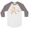 Survivor Of Uterine Cancer 3/4 Sleeve Shirt