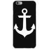 anchor black sailor vintage style navy nautical iPhone 6/6s Case